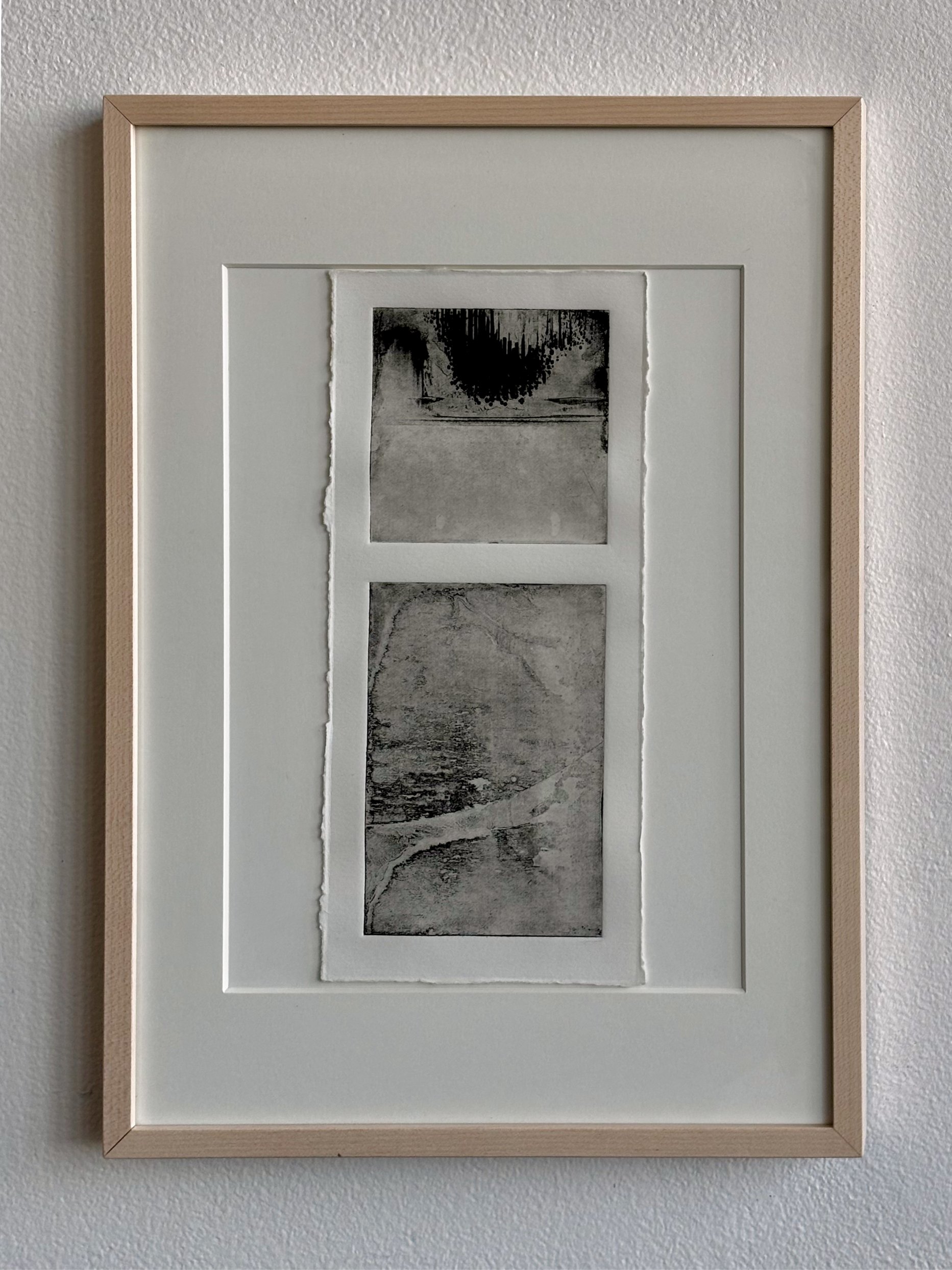 Detail of Decay intaglio print