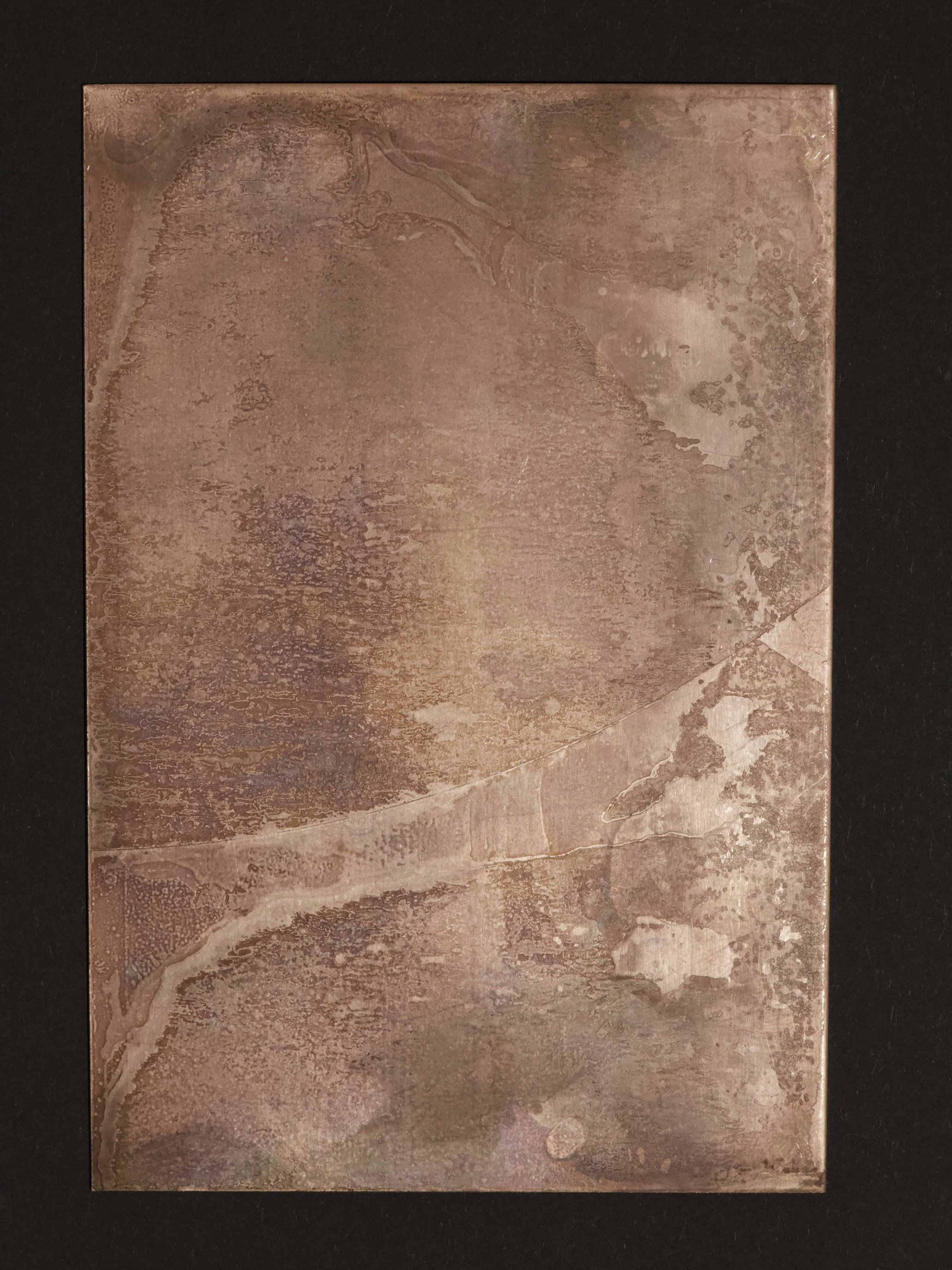 Detail of Decay intaglio print