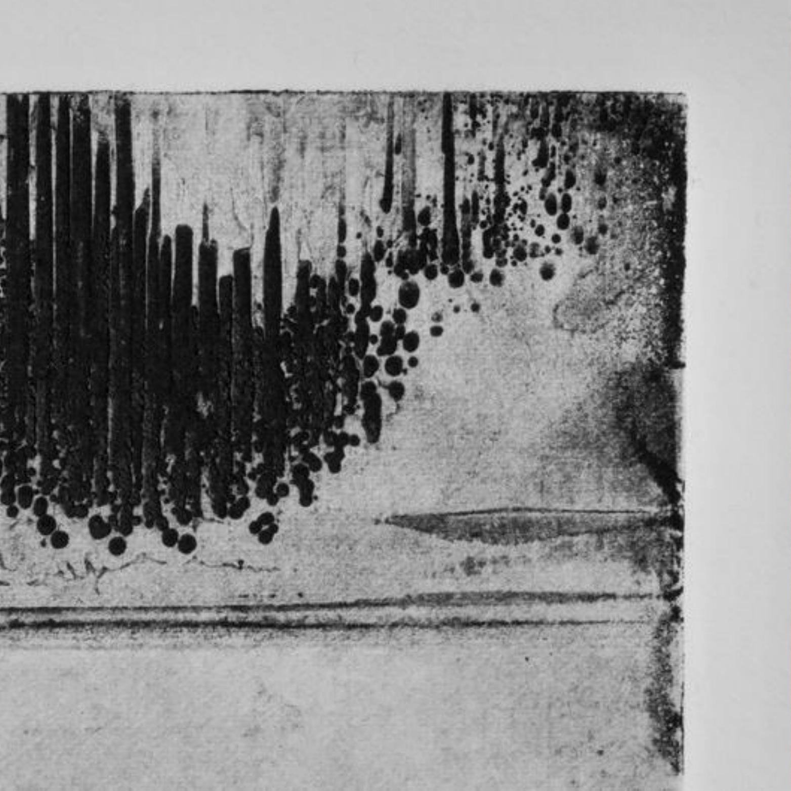 Detail of Decay intaglio print